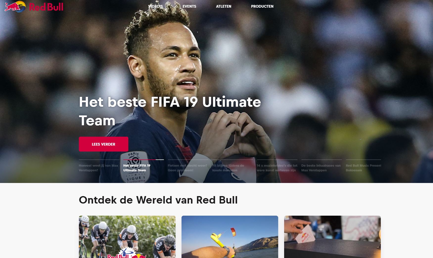 Website Redbull