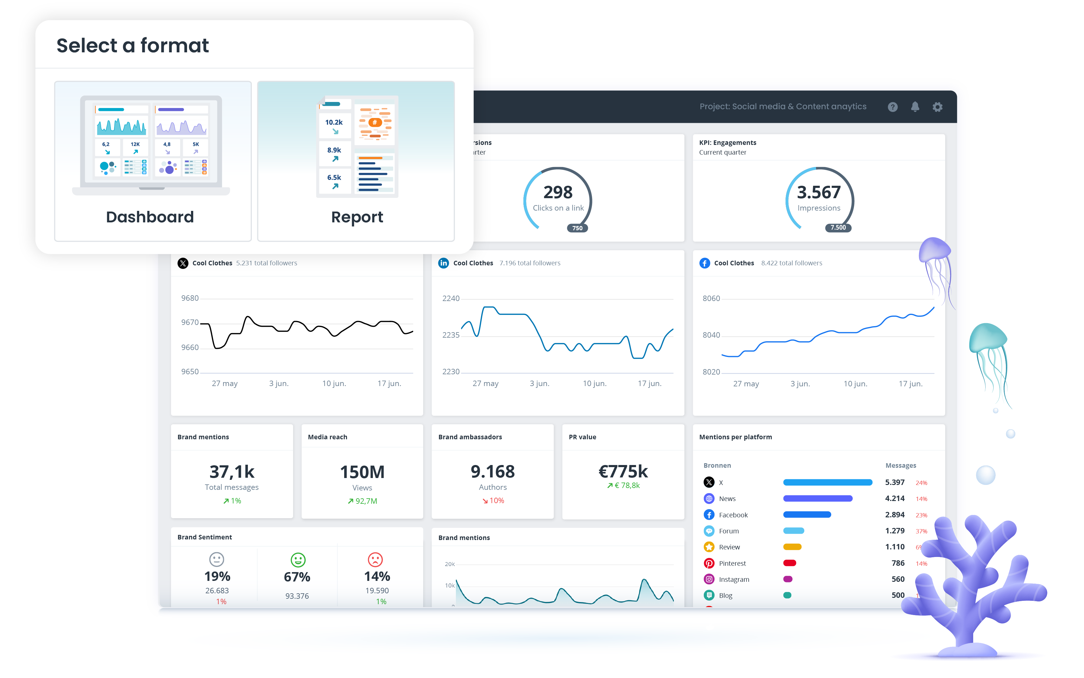 Create powerful reports